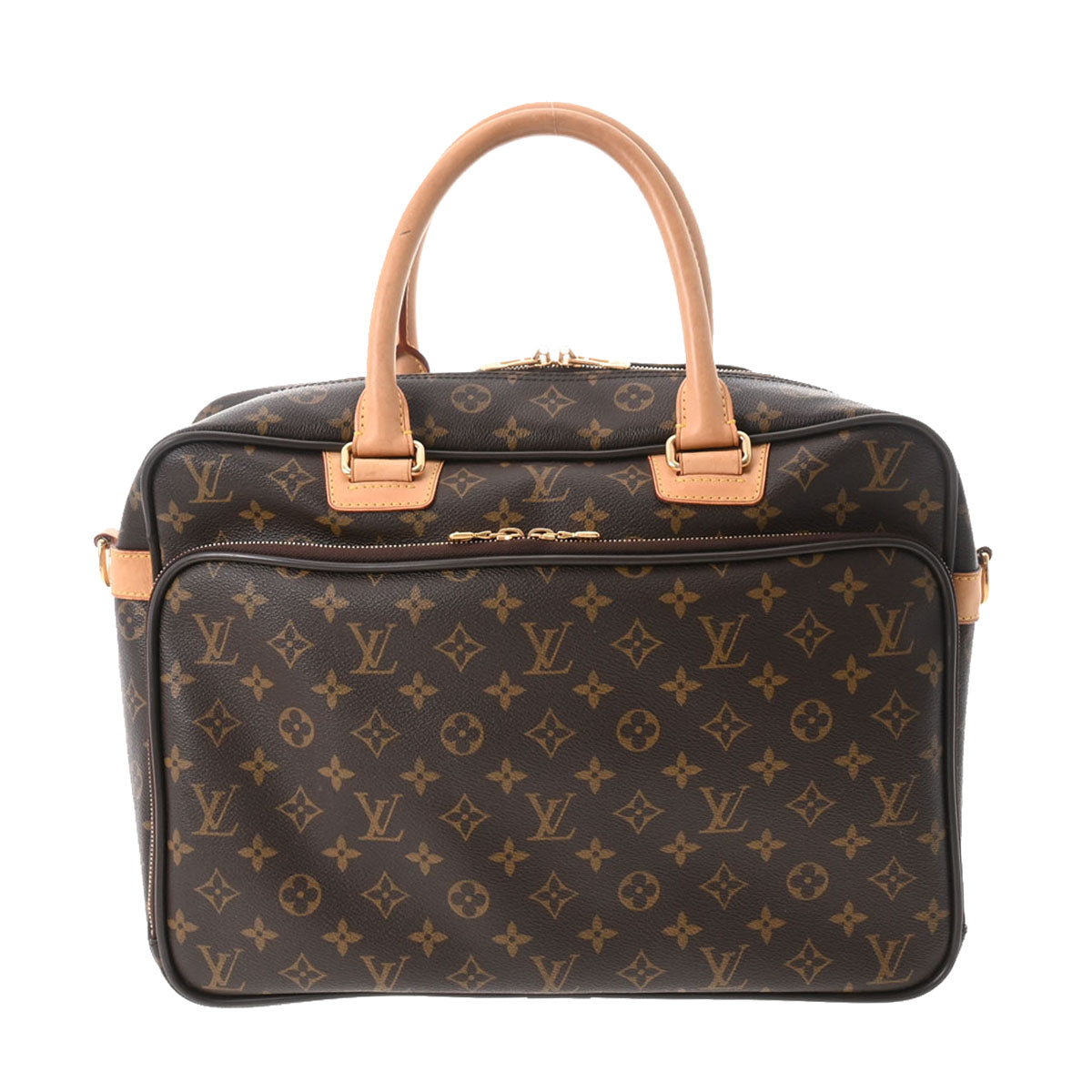 LOUIS VUITTON ルイヴィトン モノグラム イカール ブラウン M23252 メンズ モノグラムキャンバス ビジネスバッグ Bランク 中古  - ショッピング超安い