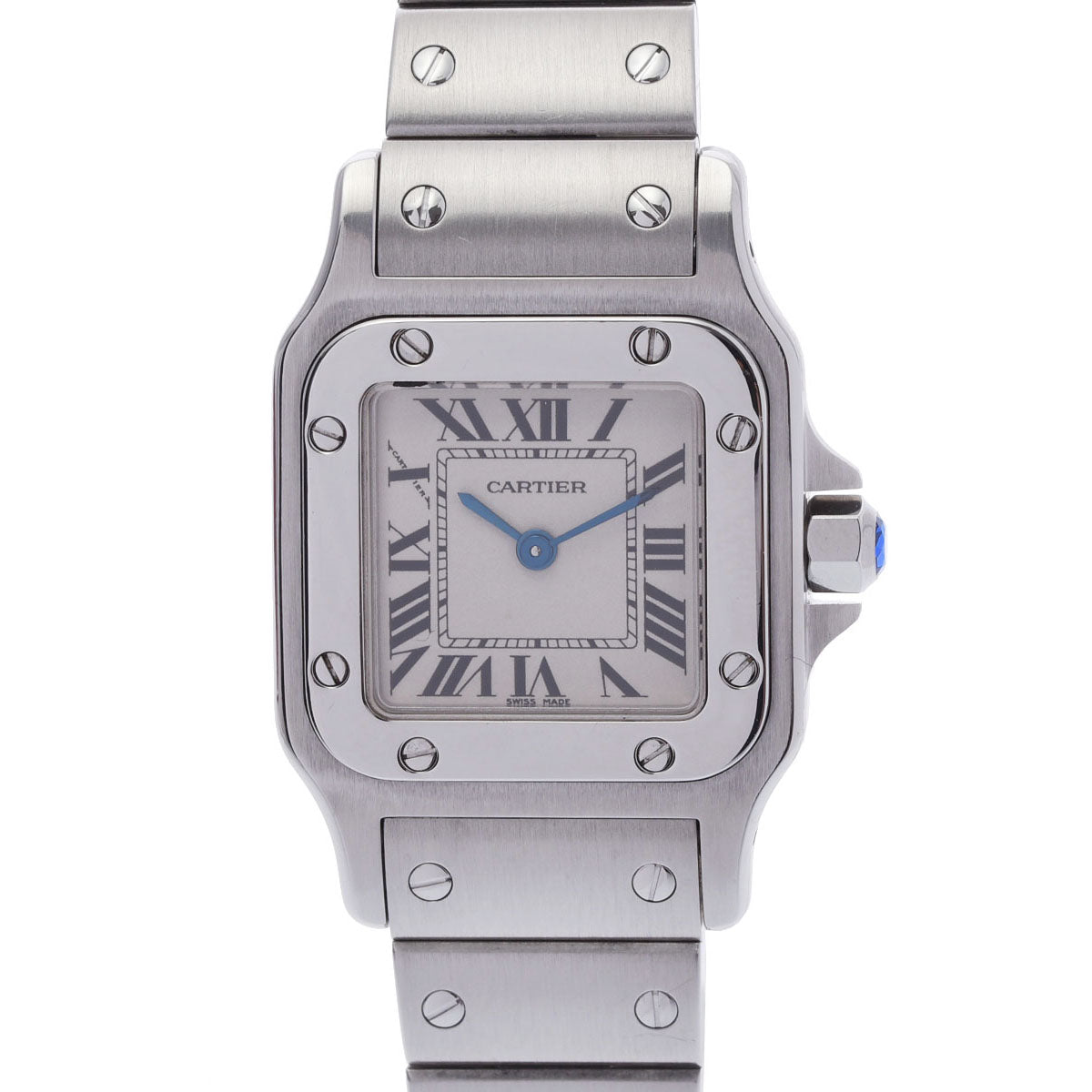 カルティエサントスガルベSM レディース 腕時計 W20056D6 CARTIER 中古