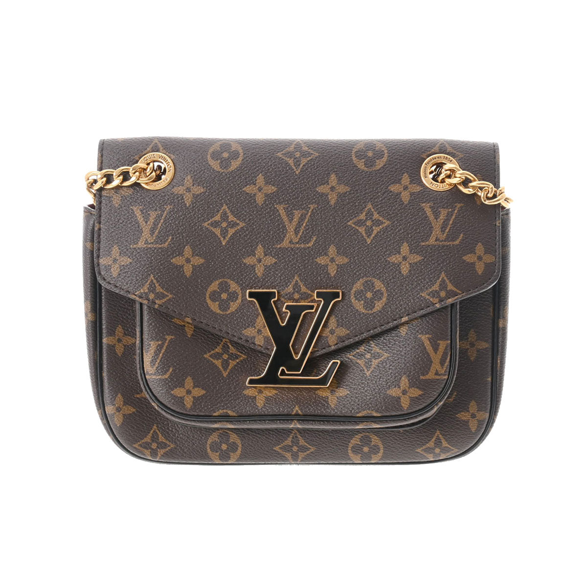 ルイヴィトンパッシー 14145 ブラウン レディース モノグラムキャンバス ショルダーバッグ M45592 LOUIS VUITTON 中古 –  銀蔵オンライン