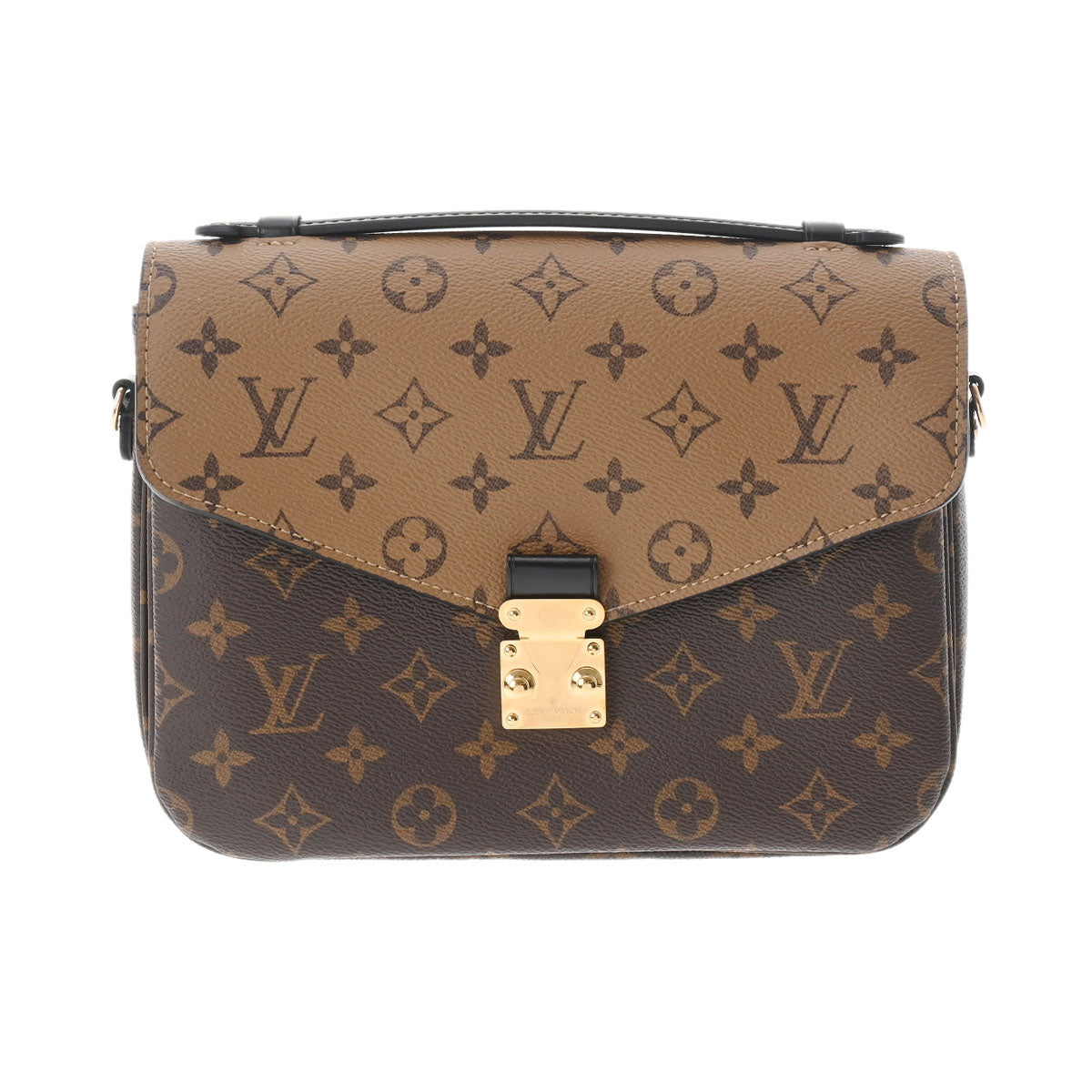 LOUIS VUITTON◇ポシェット・メティス_モノグラム_BRW/M40780/PVC