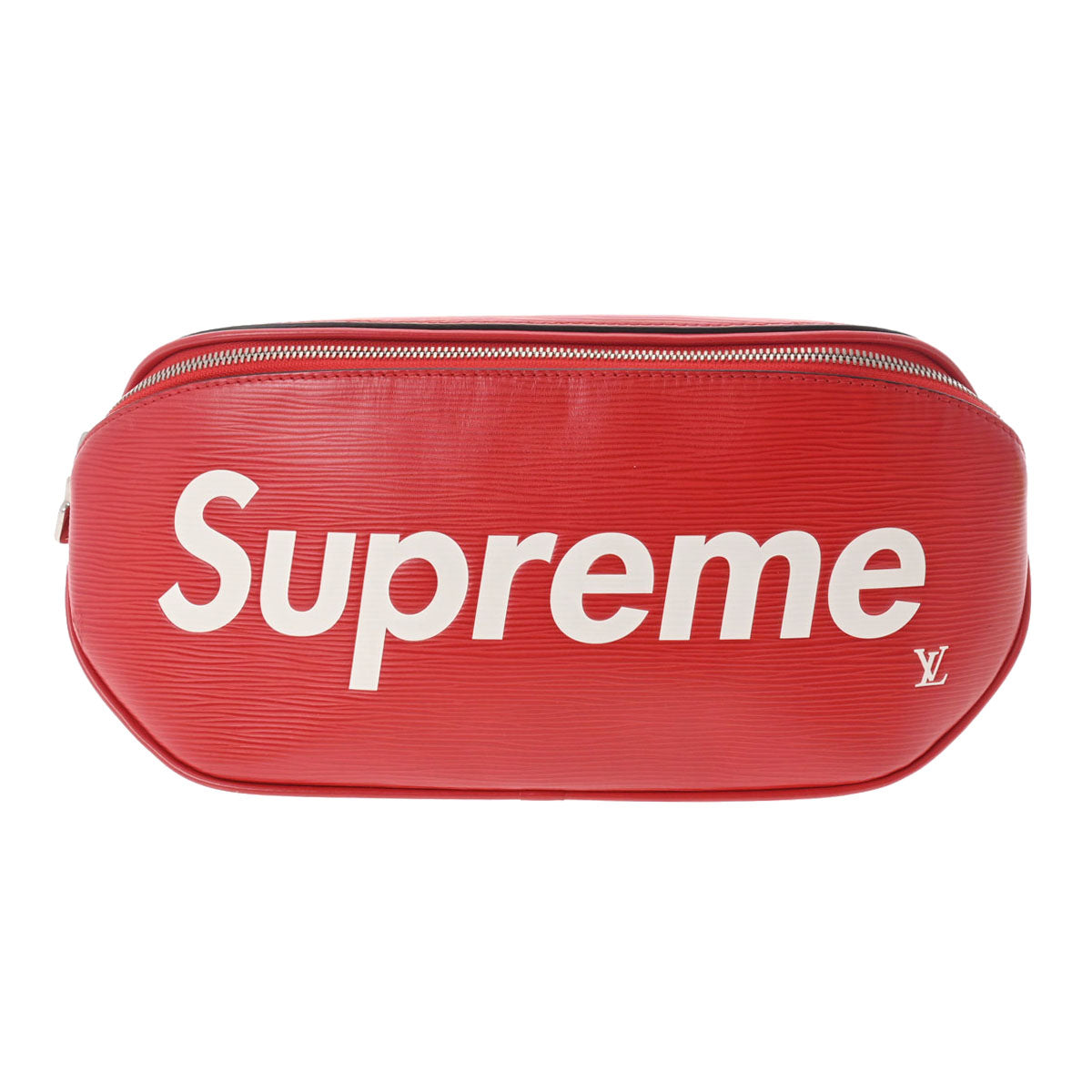 ルイヴィトンバムバッグ Supreme コラボ 14127 赤 ユニセックス 