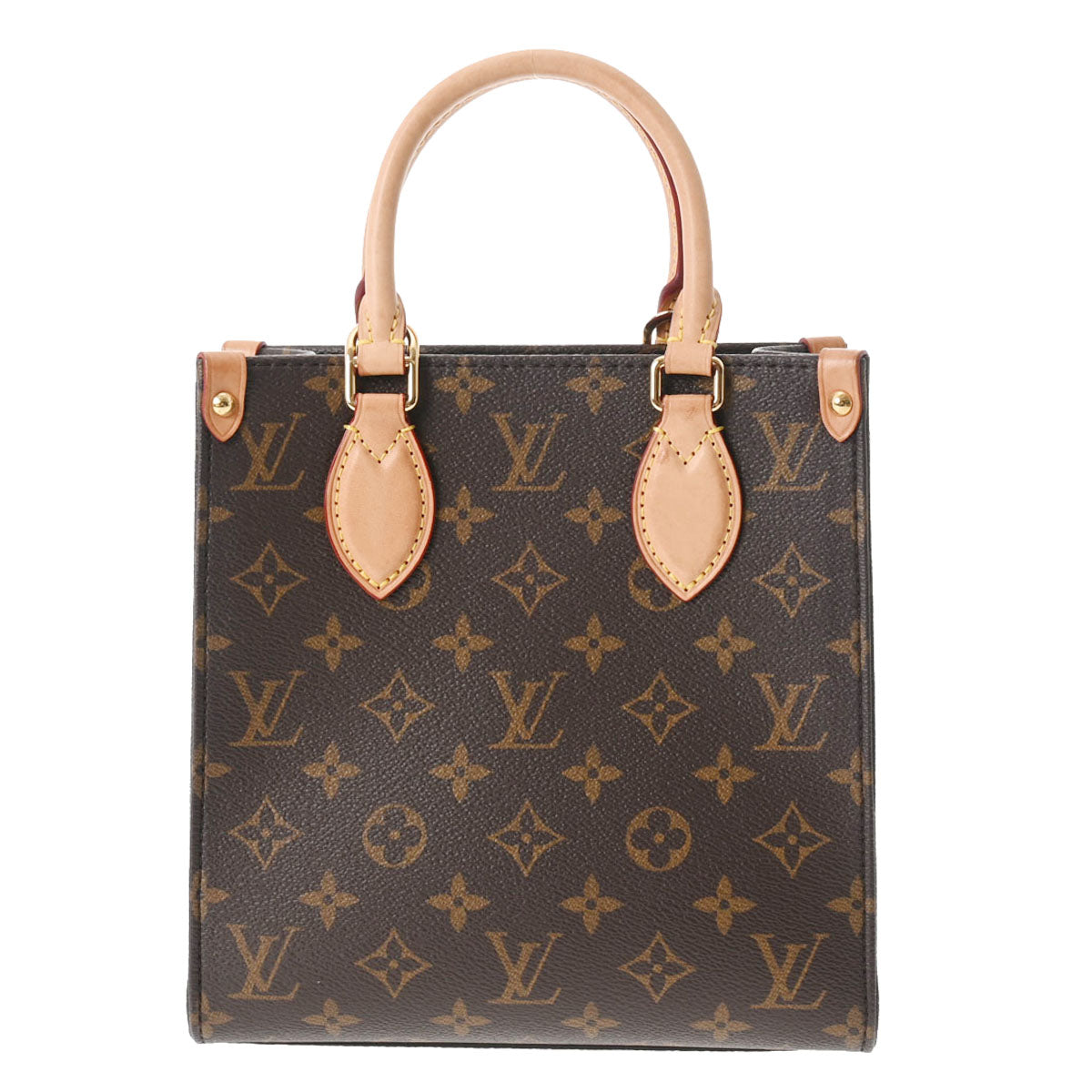 LOUIS VUITTON ルイヴィトン モノグラム サックプラ BB ブラウン 