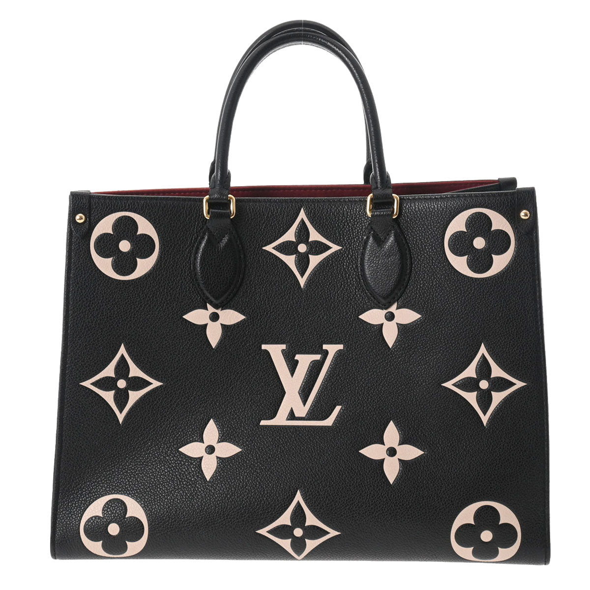 LOUIS VUITTON ルイヴィトン モノグラムアンプラント オンザゴー MM 黒/ベージュ M45495 レディース レザー 2WAYバッグ  Aランク 中古 - ソニー｢LinkBuds｣