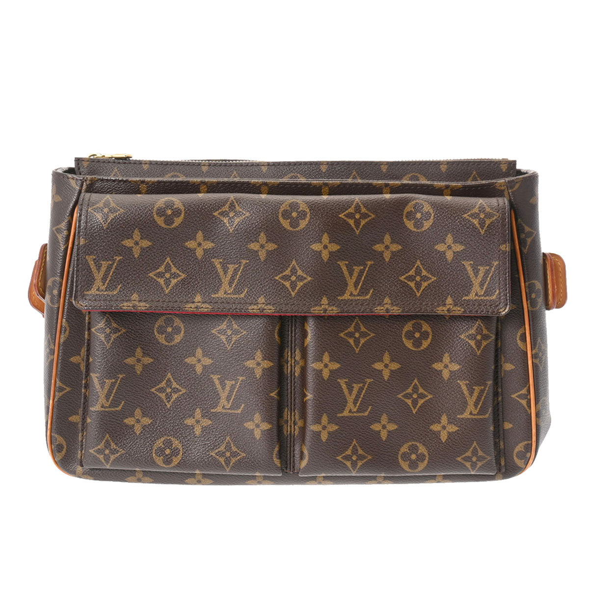 LOUIS VUITTON ルイヴィトン モノグラム ヴィバシテ GM ブラウン M51163 レディース モノグラムキャンバス ハンドバッグ  Bランク 中古 - 1年保証