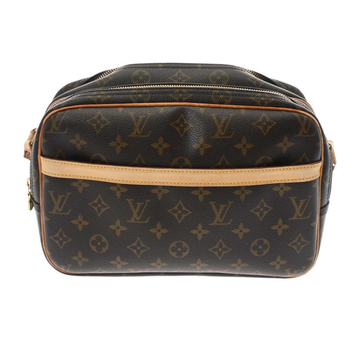 ルイヴィトンリポーター PM 14145 ブラウン ユニセックス モノグラムキャンバス ショルダーバッグ M45254 LOUIS VUITTON  中古 – 銀蔵オンライン