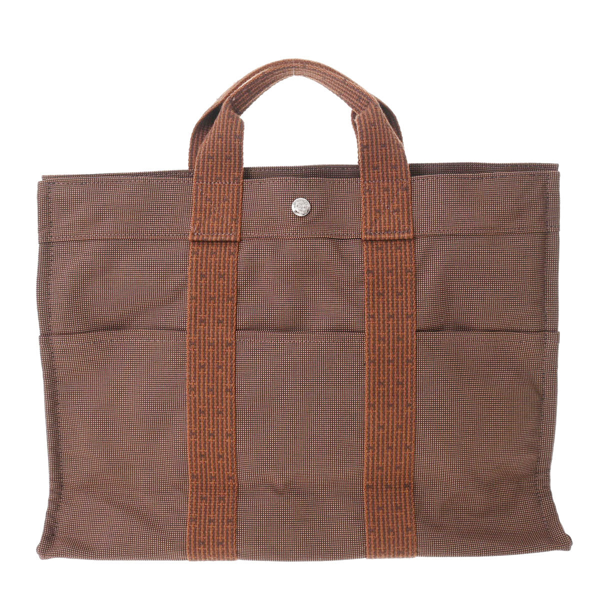 エルメスエールラインMM ショコラ シルバー金具 ユニセックス