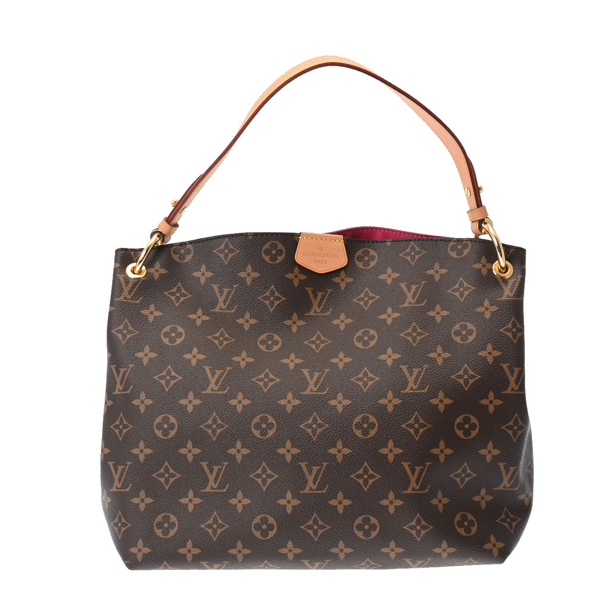 LOUIS VUITTON ルイヴィトン グレースフル PM ワンショルダーバッグ ピヴォワンヌ M43700 レディース モノグラムキャンバス  ショルダーバッグ Aランク 中古 - 本体別売