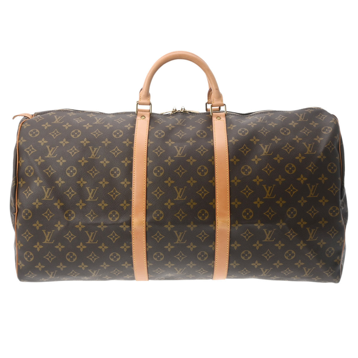 【Louis Vuitton ボストンバッグ　キーポル　モノグラムキャンパス ルイヴィトン LOUIS VUITTON キーポル・バンドリエール55 モノグラム