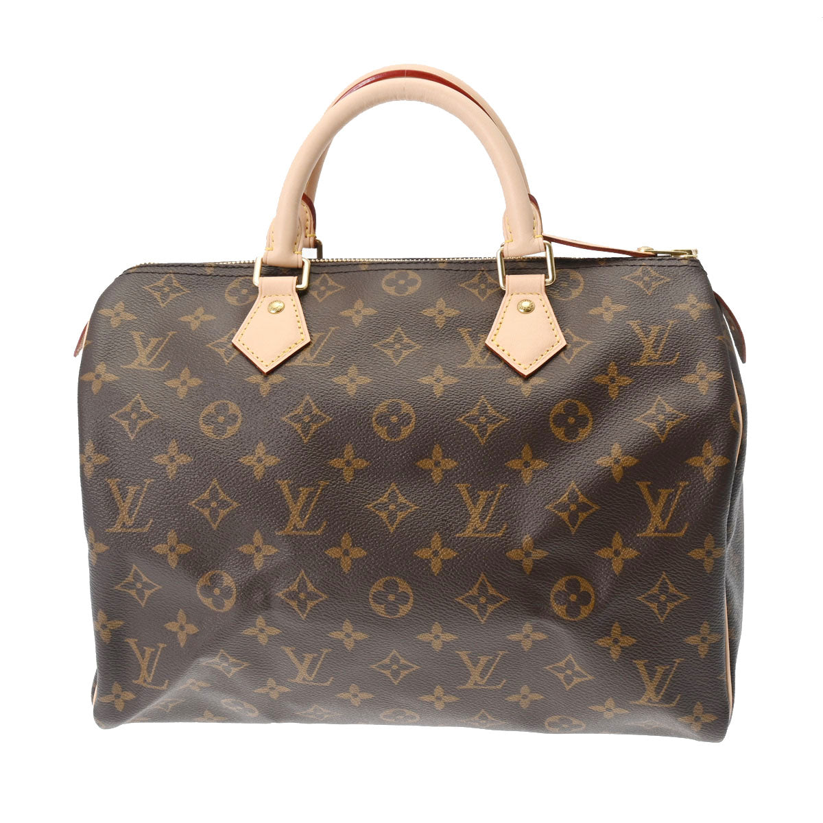 ファッションデザイナー LOUIS VUITTON◇スピーディ30_モノグラム_BRW