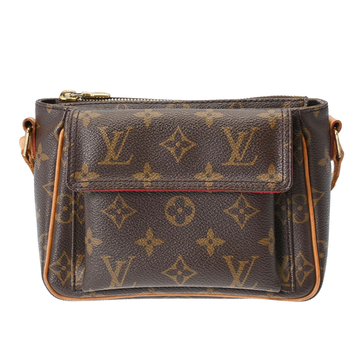 LOUIS VUITTON ルイヴィトン モノグラム ヴィバシテ PM ブラウン M51165 レディース モノグラムキャンバス ショルダーバッグ  Bランク 中古 - 西日本産