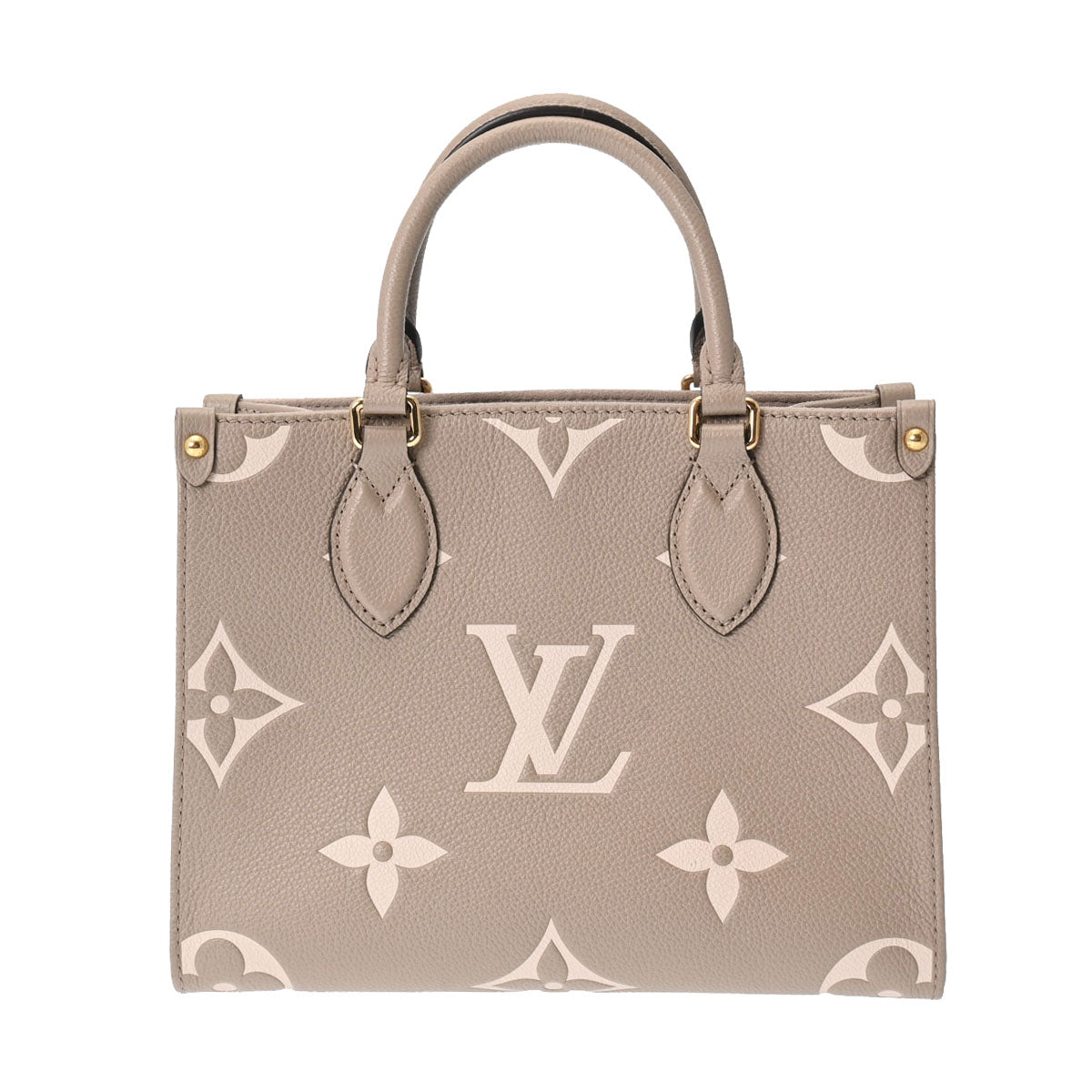 LOUIS VUITTON ルイヴィトン モノグラムアンプラント オンザゴー PM 2WAY トゥルトレール/クレーム M45779 レディース  レザー ハンドバッグ ABランク 中古 - 正規店在庫