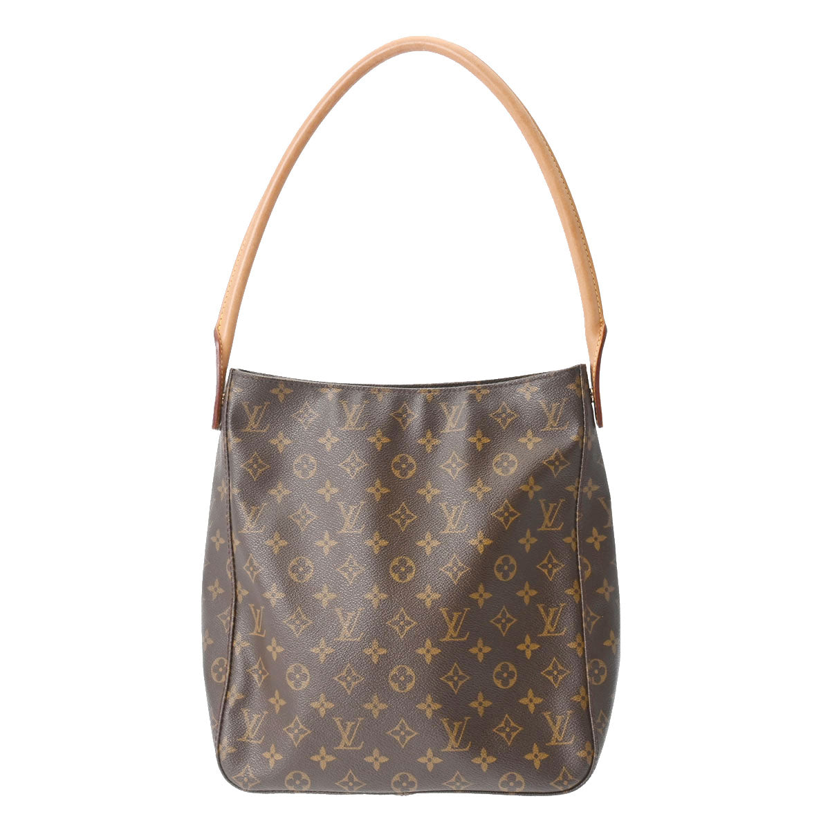 LOUIS VUITTON ルイヴィトン モノグラム ルーピング GM ブラウン M51145 レディース モノグラムキャンバス ワンショルダーバッグ  Bランク 中古 - 安いオンラインショッピング