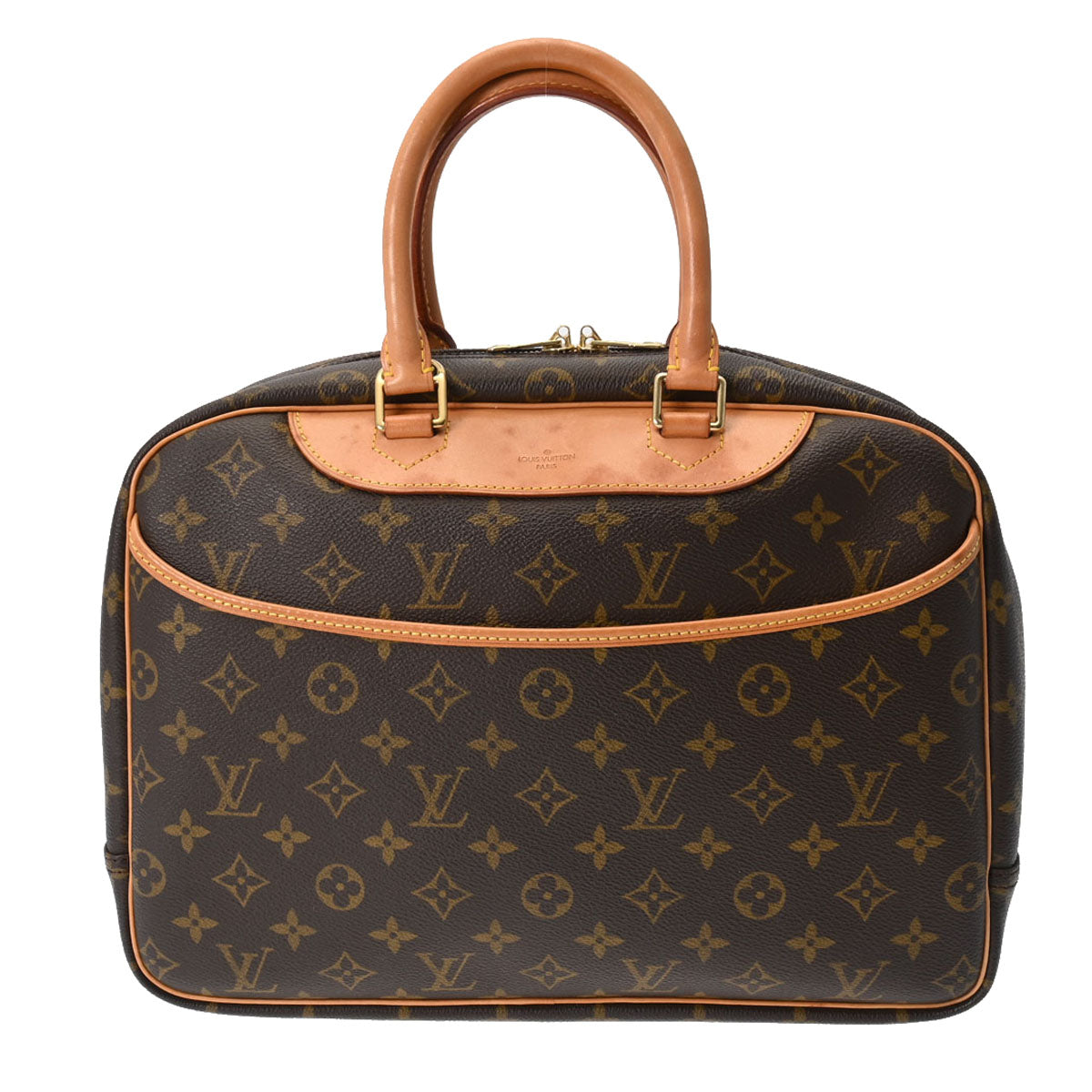 ルイヴィトンドーヴィル 14145 ブラウン レディース モノグラムキャンバス ハンドバッグ M47270 LOUIS VUITTON 中古 –  銀蔵オンライン