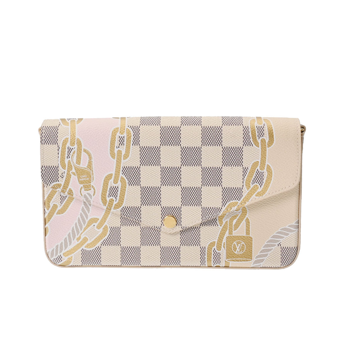 ルイヴィトンポシェットフェリシー 2023年 14137 ホワイト レディース