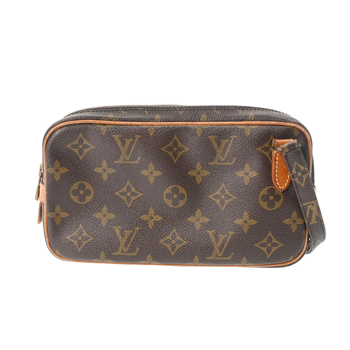 LOUIS VUITTON ルイヴィトン モノグラム ポシェット マルリーバンドリエール ブラウン M51828 レディース モノグラムキャンバス  ショルダーバッグ Bランク 中古 - 低価通販