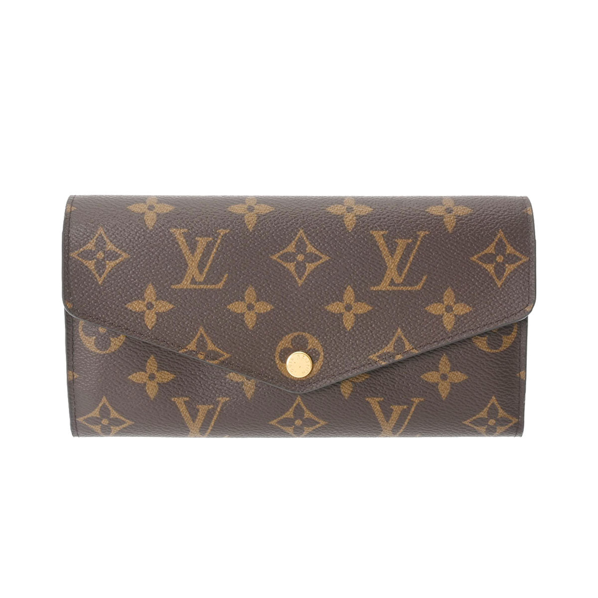 LOUIS VUITTON ルイヴィトン モノグラム ポルトフォイユ サラ ブラウン M60531 レディース モノグラムキャンバス 長財布 Aランク  中古 - 販売 激安 サイト