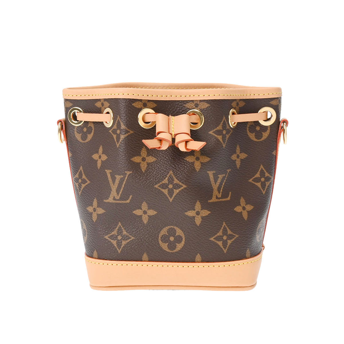 LOUIS VUITTON ルイヴィトン モノグラム ナノノエ ブラウン M81266 