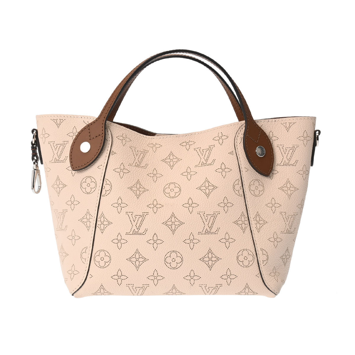 LOUIS VUITTON ルイヴィトン モノグラム マヒナ ヒナ PM クレーム M51950 レディース マヒナレザー ハンドバッグ Aランク  中古 - クリアランス安い