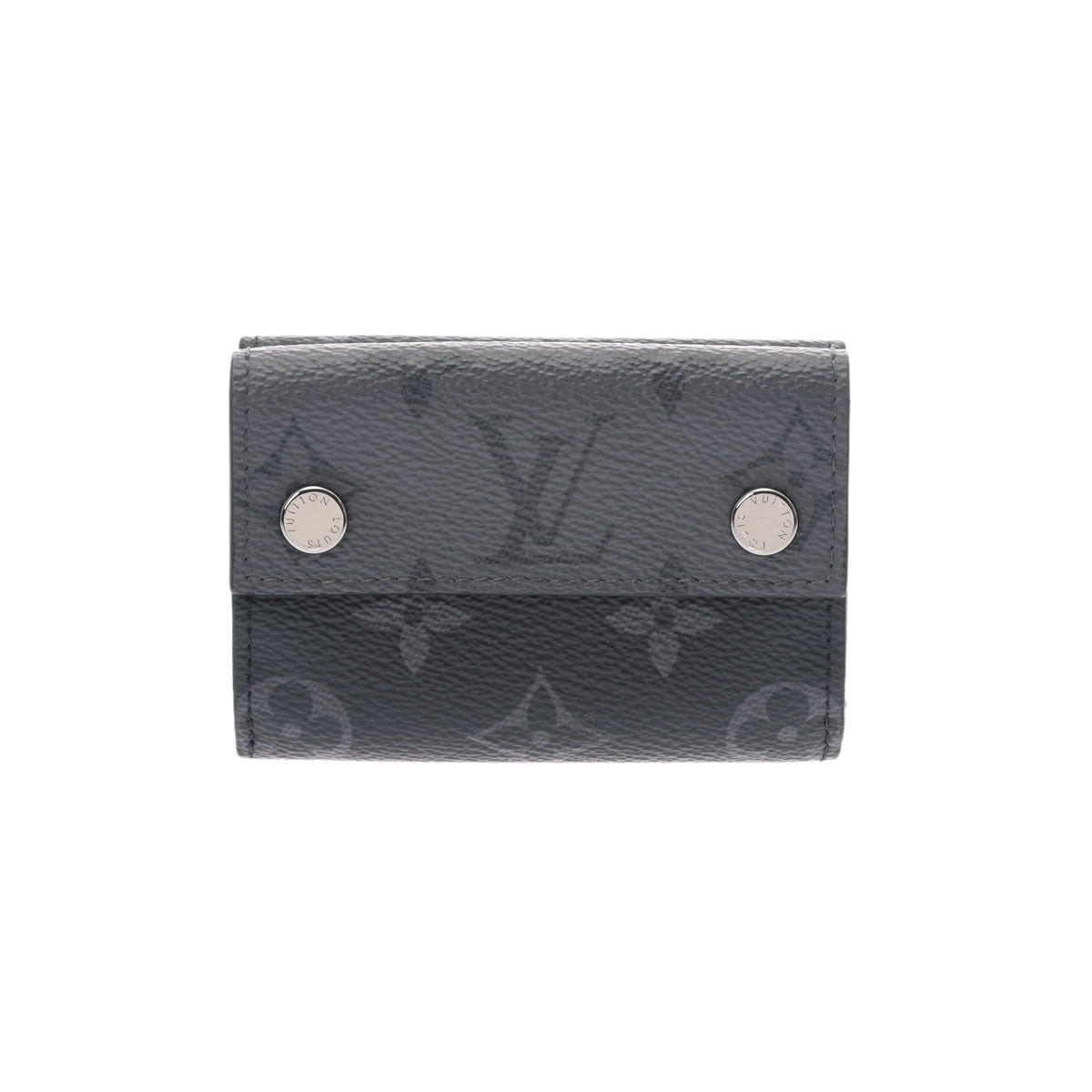 ルイヴィトンディスカバリー コンパクトウォレット 14145 ブラック/グレー メンズ 三つ折り財布 M45417 LOUIS VUITTON 中古  – 銀蔵オンライン