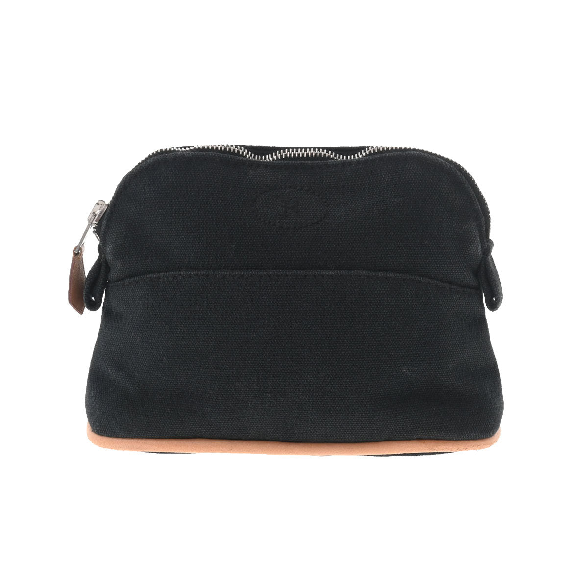m*a様 極美品‼️HERMES 黒　ブラック　ボリード20　キャンバス 化粧ポ m*a様 極美品‼️HERMES 黒 ブラック ボリード20 キャンバス 化粧ポ