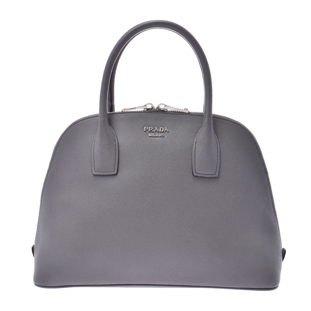 PRADA プラダ バッグ サフィアーノ グレー｜レディース