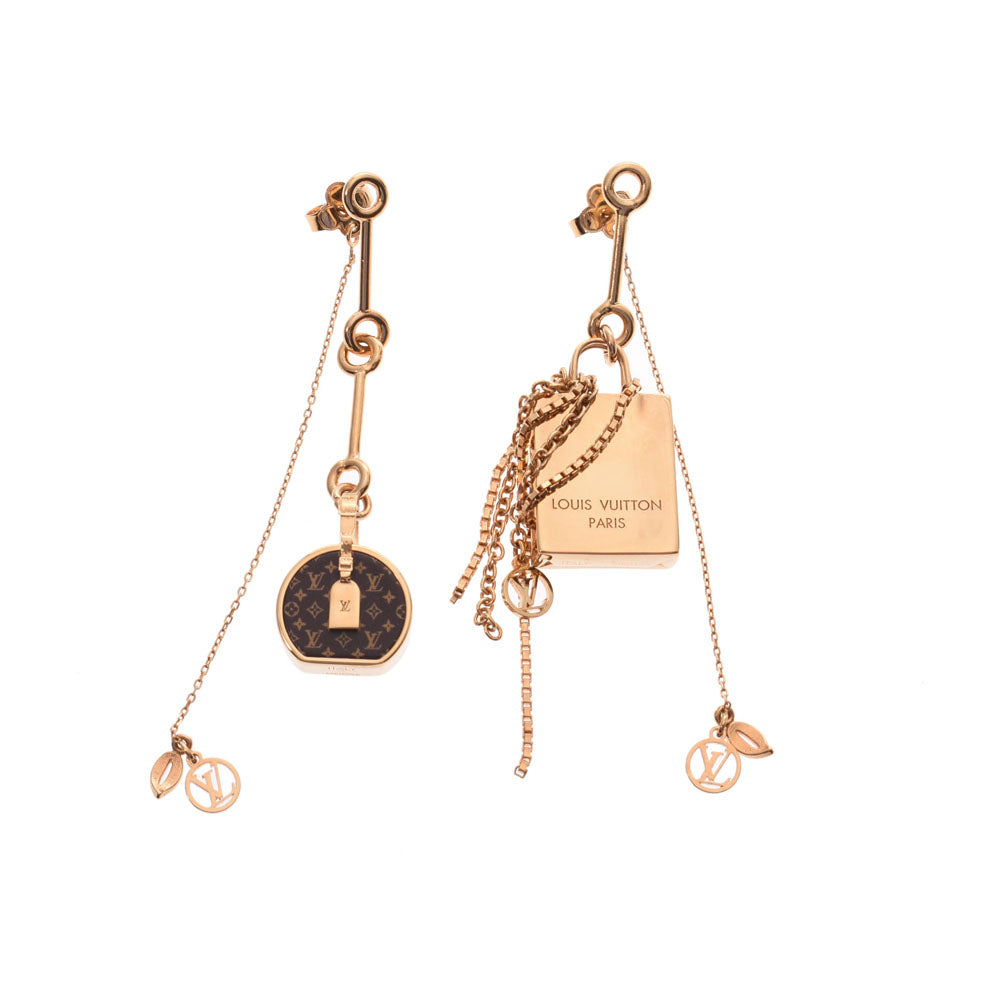 Louis Vuitton MP3369 LV Paradise Chain Earrings, Multi, One Size