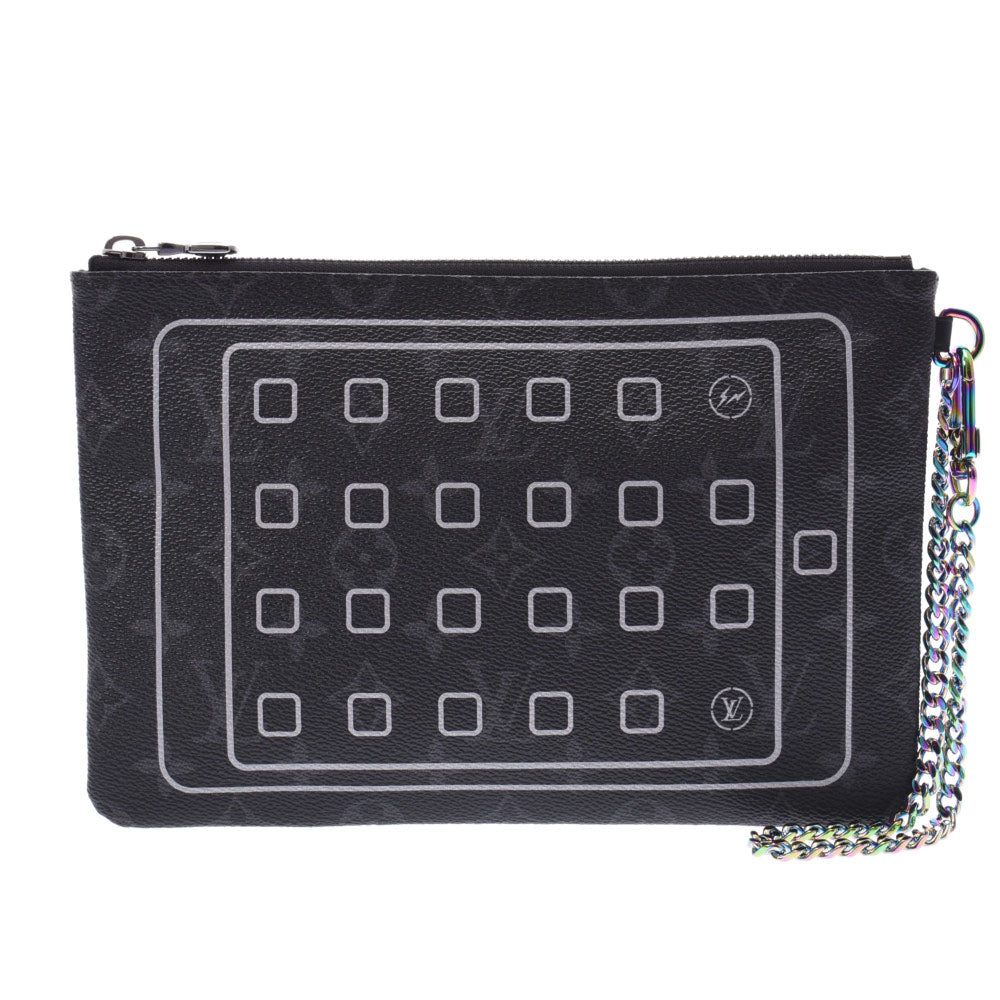 Louis Vuitton x Fragment iPad Pouch Monogram Eclipse Black