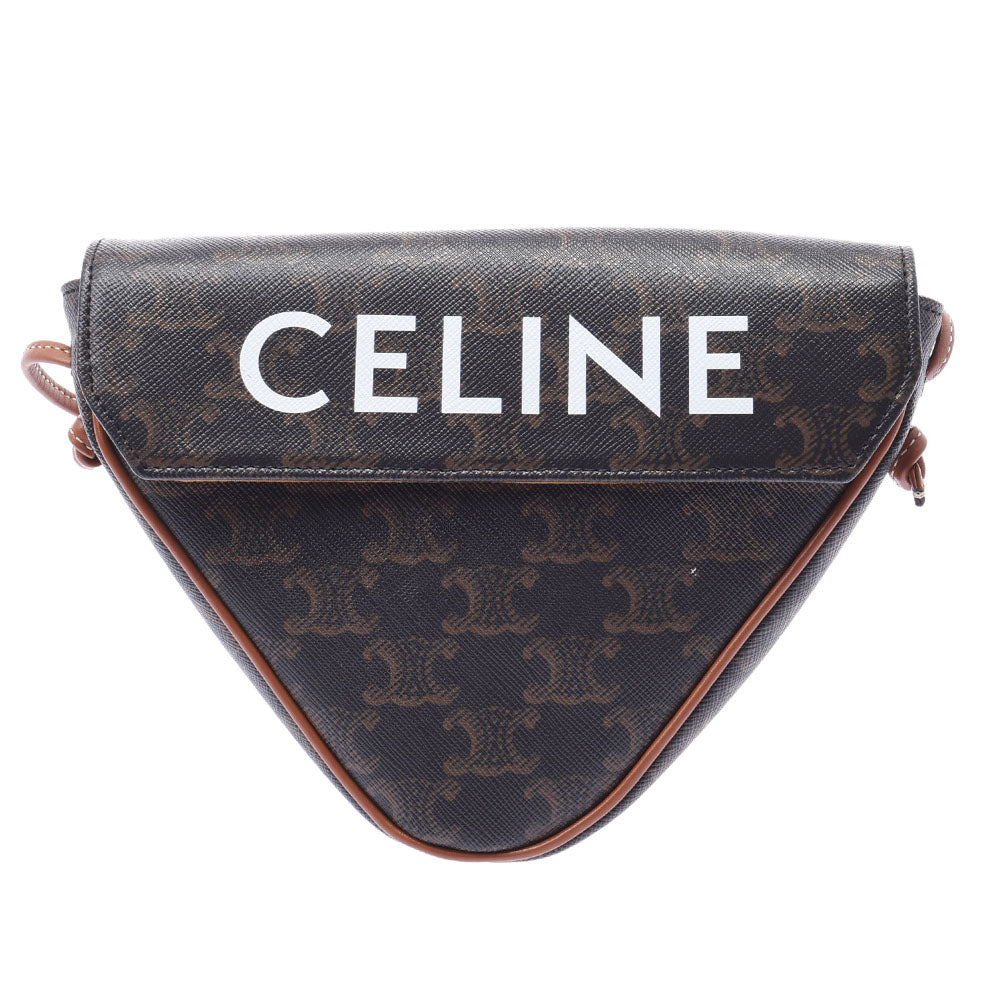 セリーヌトライアングル ブラウン レディース ショルダーバッグ CELINE