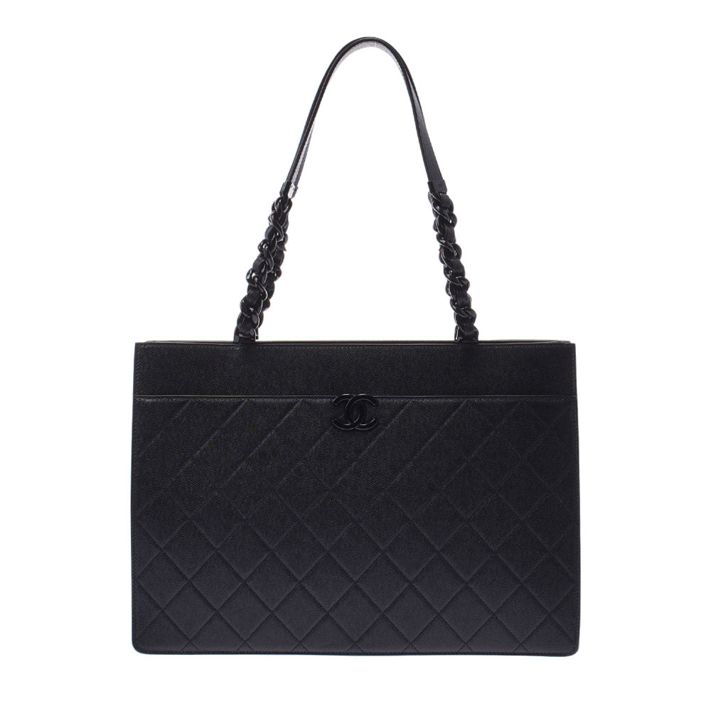 シャネルラージショッピングバッグ 14143 黒 ブラック金具 レディース ショルダーバッグ AS2304 CHANEL – 銀蔵オンライン