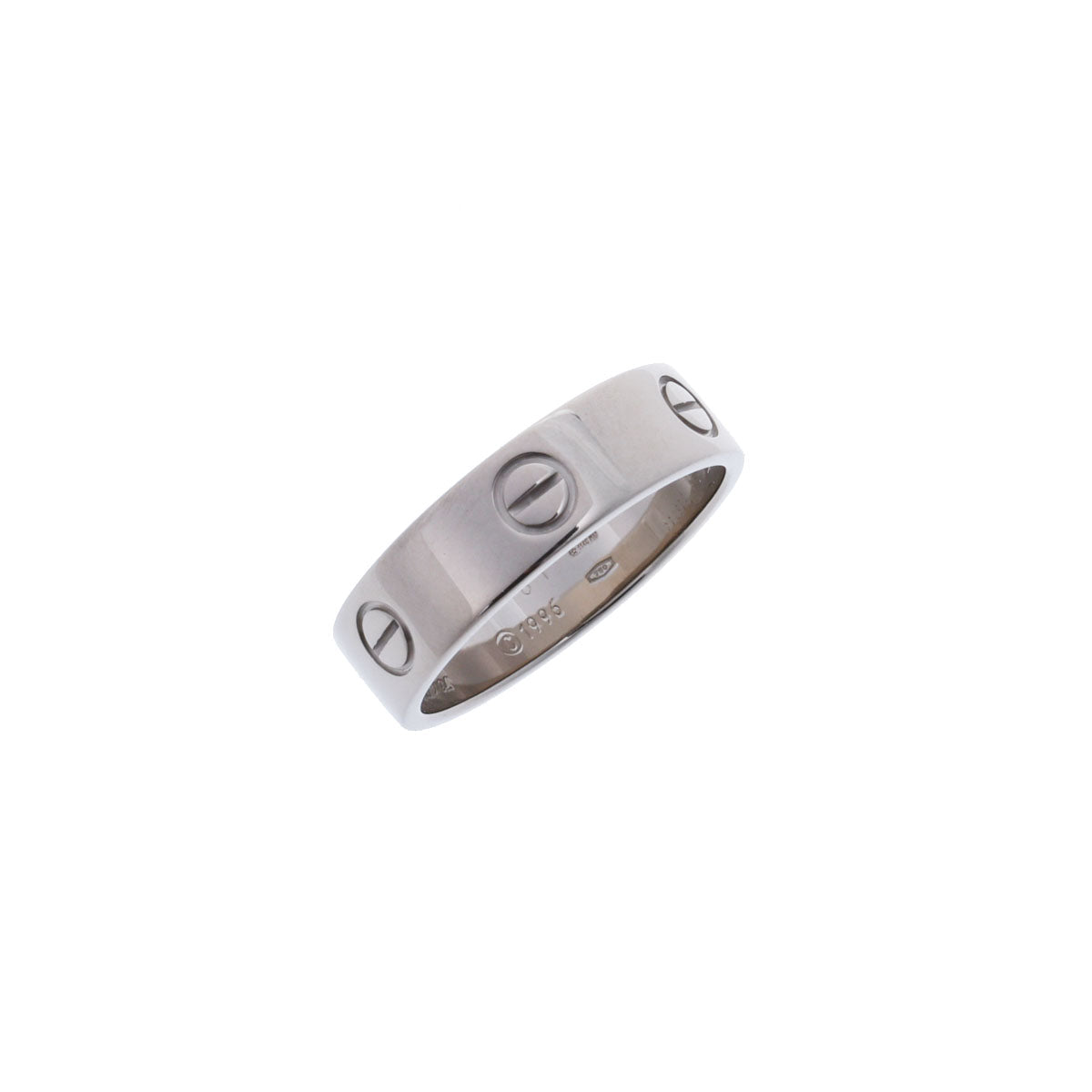 Cartier ラブリング　k18 ホワイトゴールド　21号 Cartier（カルティエ） ハイラブ リング 指輪 21号 18金 K18ホワイト