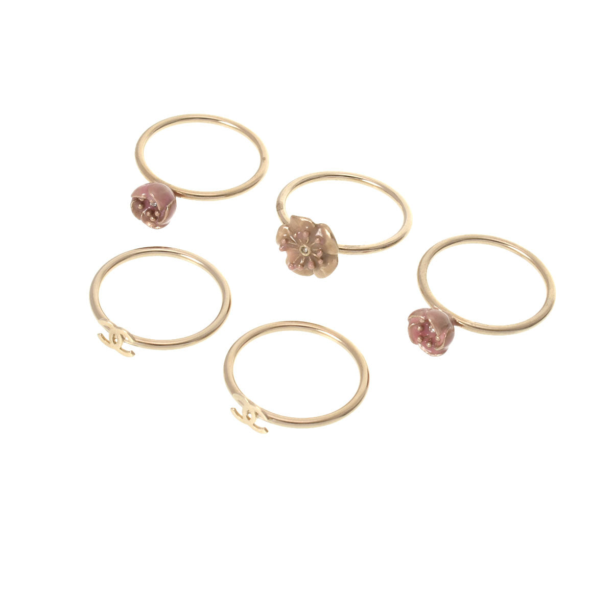 CHANEL5連リング指輪セット売りのみ