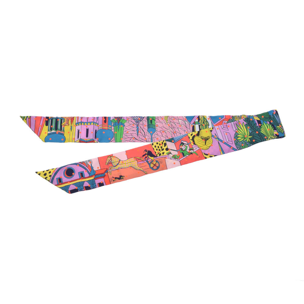 エルメスツイリー マルチカラー レディース シルク100％ スカーフ