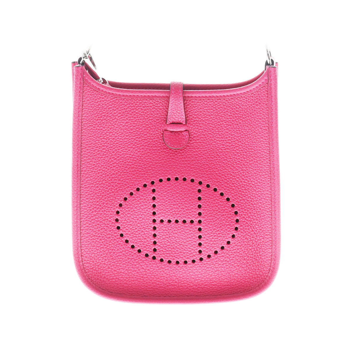 HERMES エルメス エヴリン TPM ローズメキシコ シルバー金具 Y刻印 