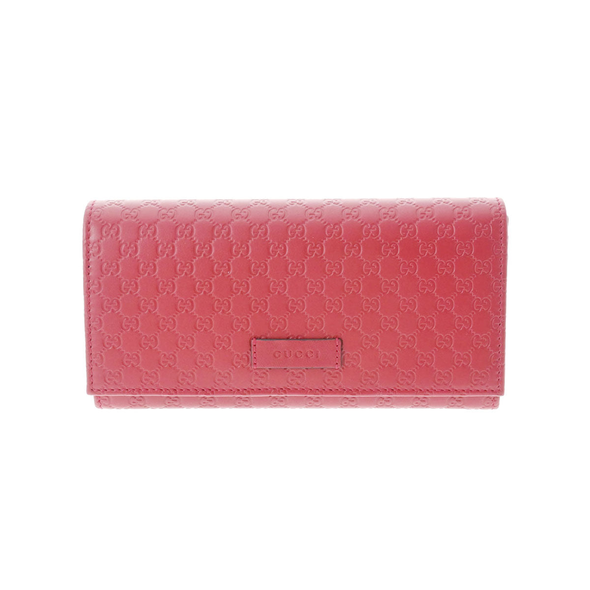 GUCCI グッチ 二つ折り長財布 マイクログッチシマ アウトレット品 