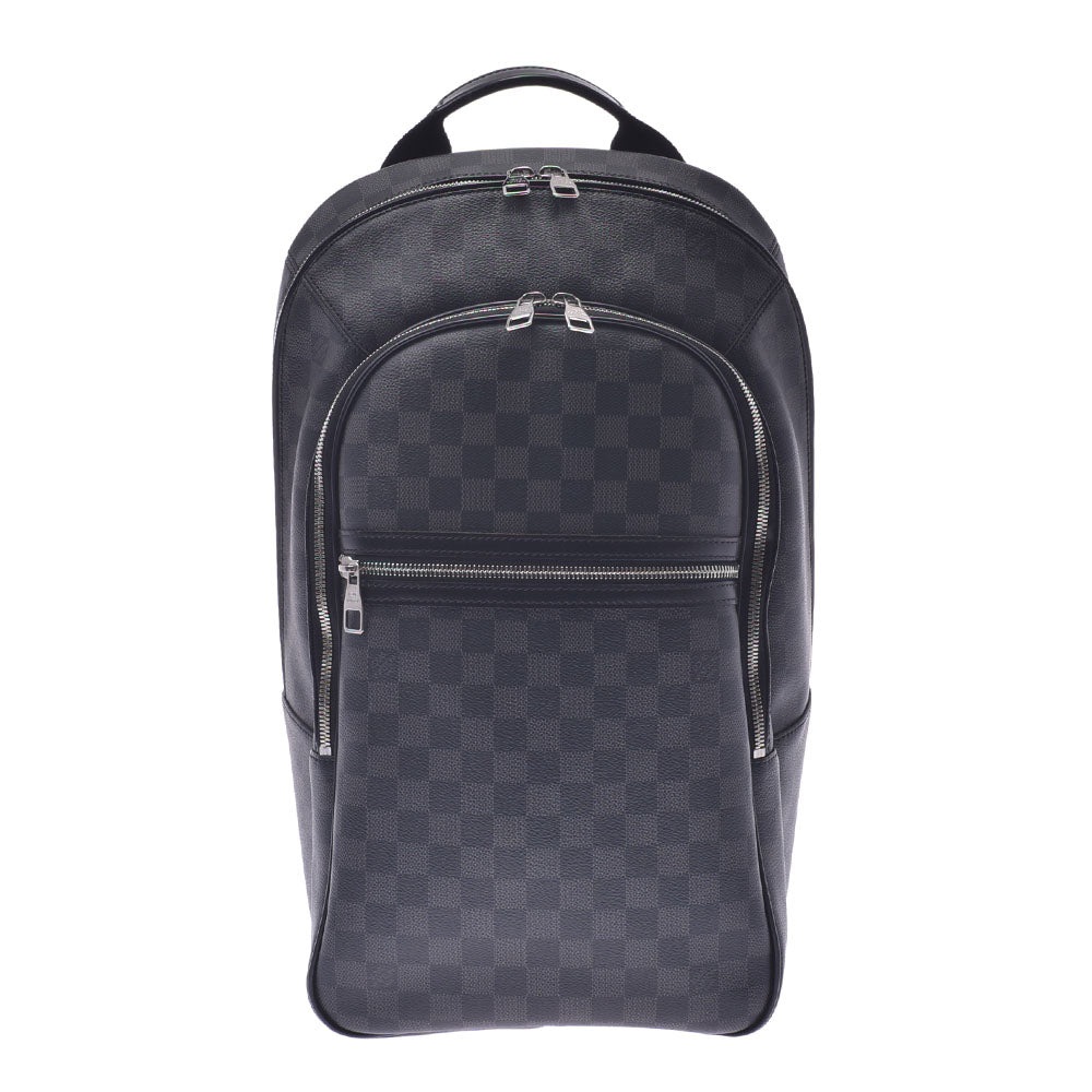 Louis Vuitton graphic Michael backpack 14137 black/grey men's ...