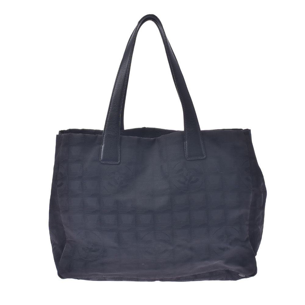 シャネルニュートラベルライン トートMM 旧型 黒 ユニセックス トート