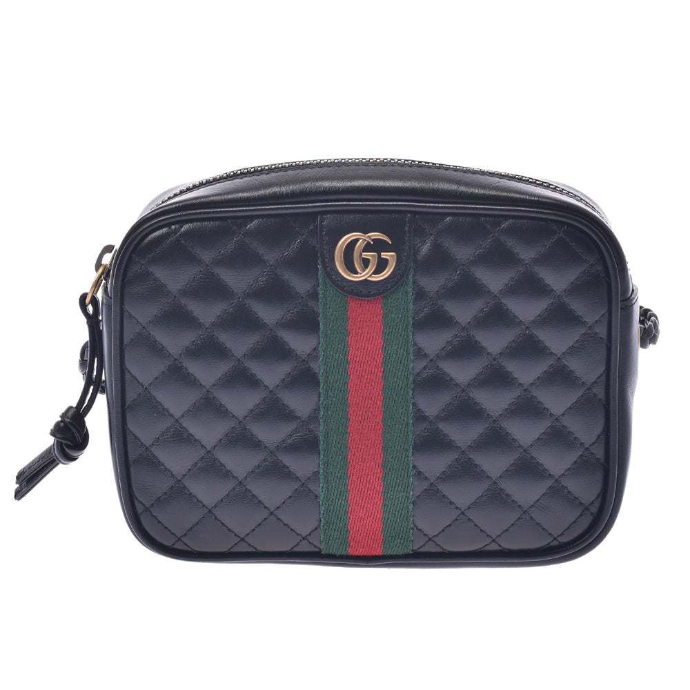 Gucci GG Marmont Mini Shoulder Black Ladies Shoulder Bag GUCCI