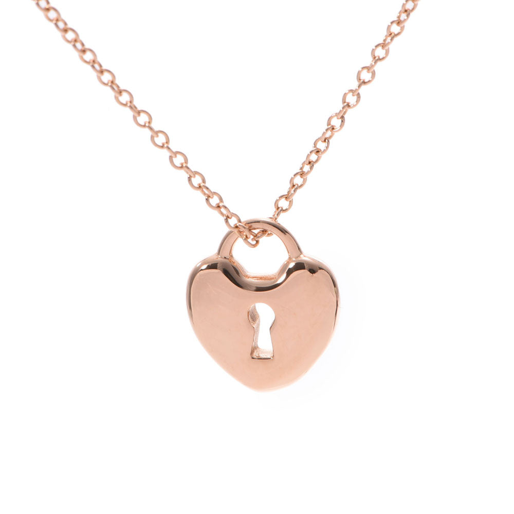 Tiffany heart lock necklace Lady's necklace TIFFANY&Co. Used