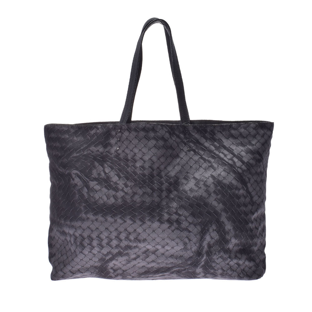 BOTTEGAVENETA ボッテガヴェネタイントレッチオ グレー ユニセックス ナイロン レザー トートバッグ BO2742312K 中古 - 通販  取扱店