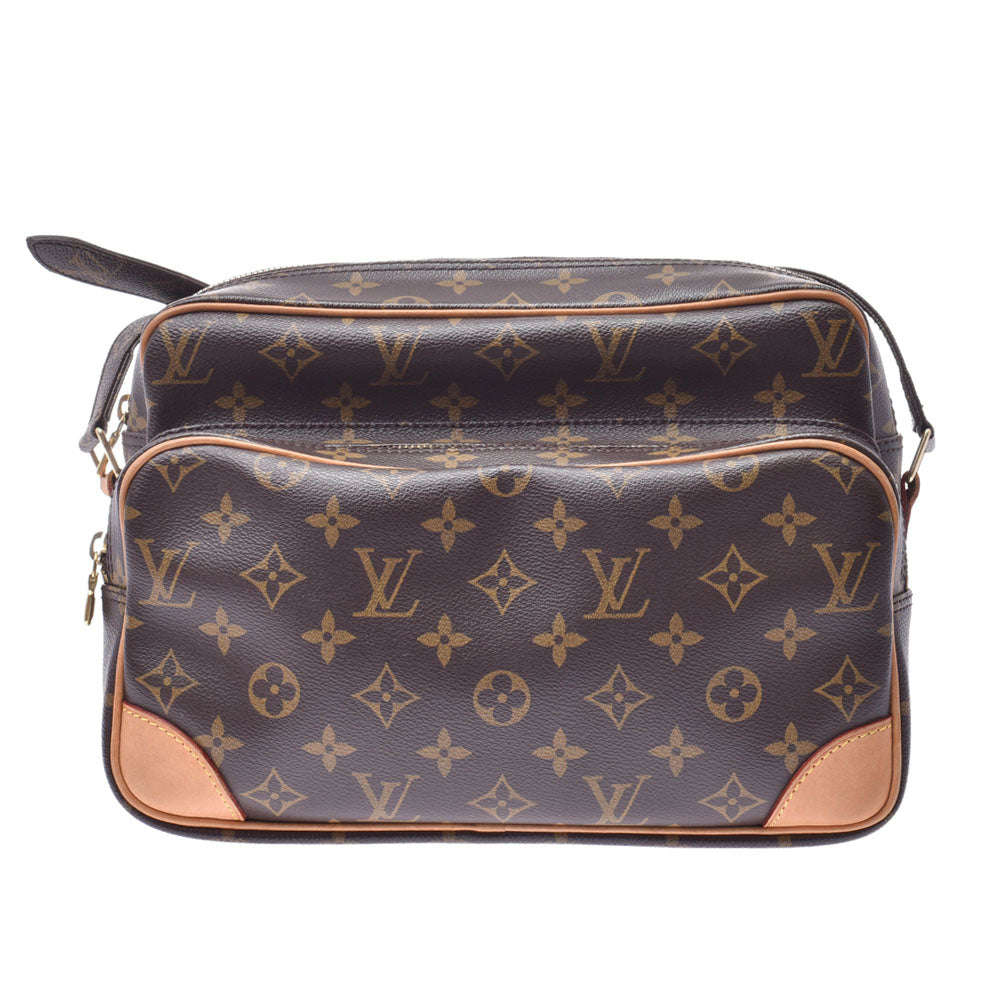 ルイヴィトンナイル 14145 ブラウン ユニセックス モノグラムキャンバス ショルダーバッグ M45244 LOUIS VUITTON 中古 –  銀蔵オンライン