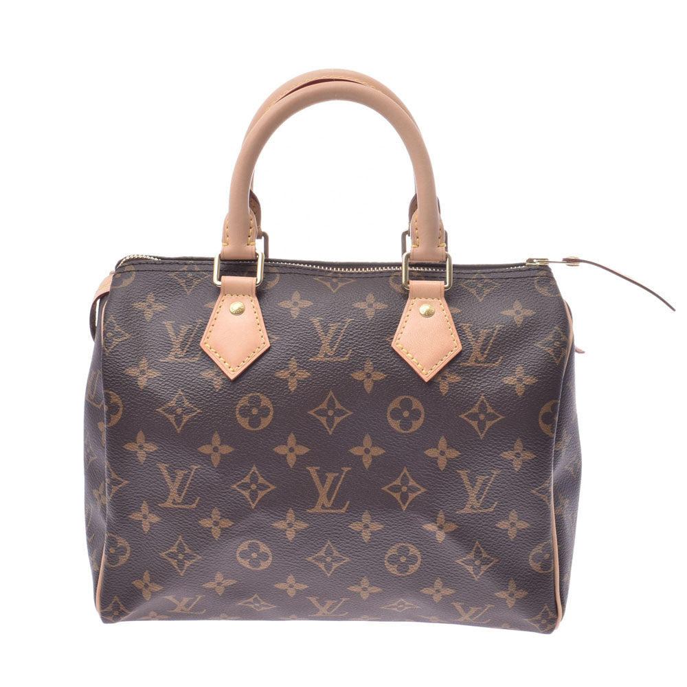 LOUIS VUITTON ルイヴィトン モノグラム スピーディ25 ハンドバッグ ミニボストンバッグ M41109 ブラウン by