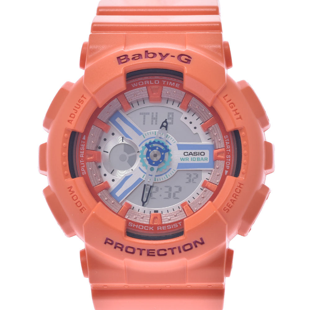 カシオBABY-G オレンジ レディース 腕時計 BA-110SN CASIO 中古 – 銀蔵