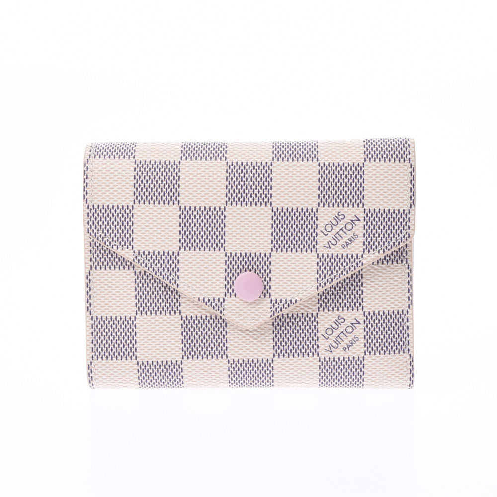 ❤️NEW LOUIS VUITTON Victorine Wallet Coin Trifold Monogram Pink