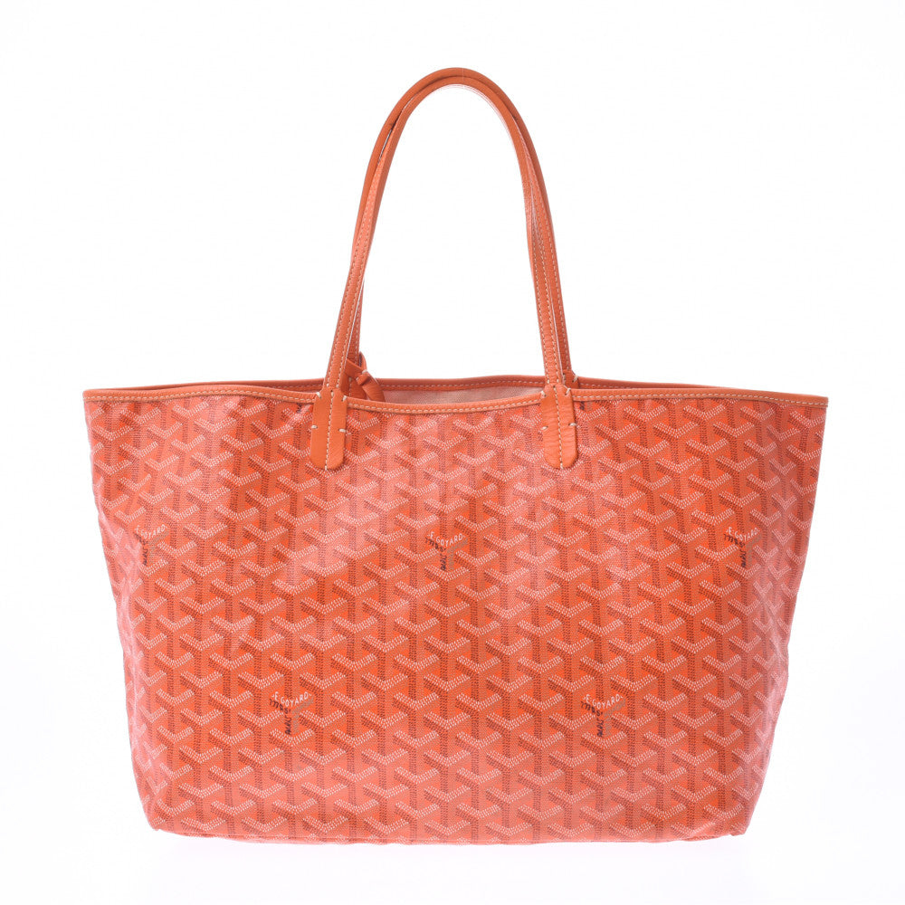 ゴヤールサンルイPM オレンジ ユニセックス トートバッグ GOYARD 中古 