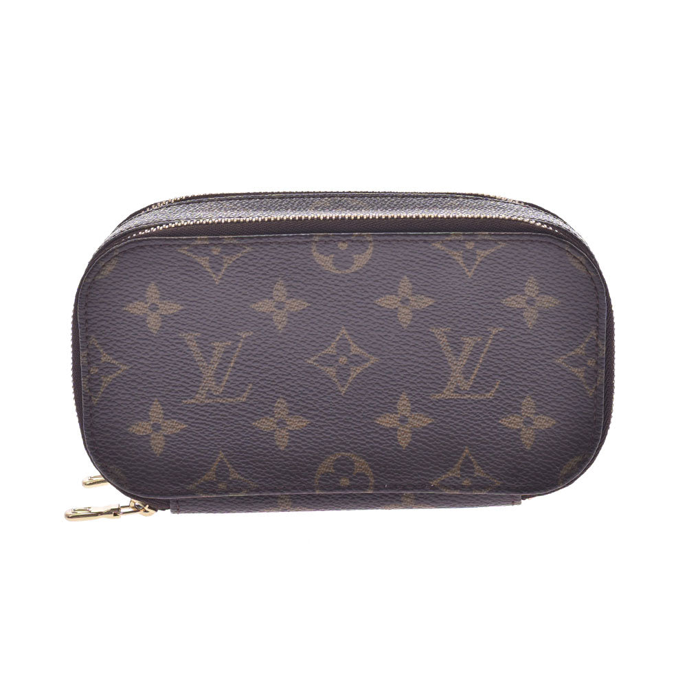 Louis Vuitton Wallet Purse Monogram Brown Woman Authentic Used Y145