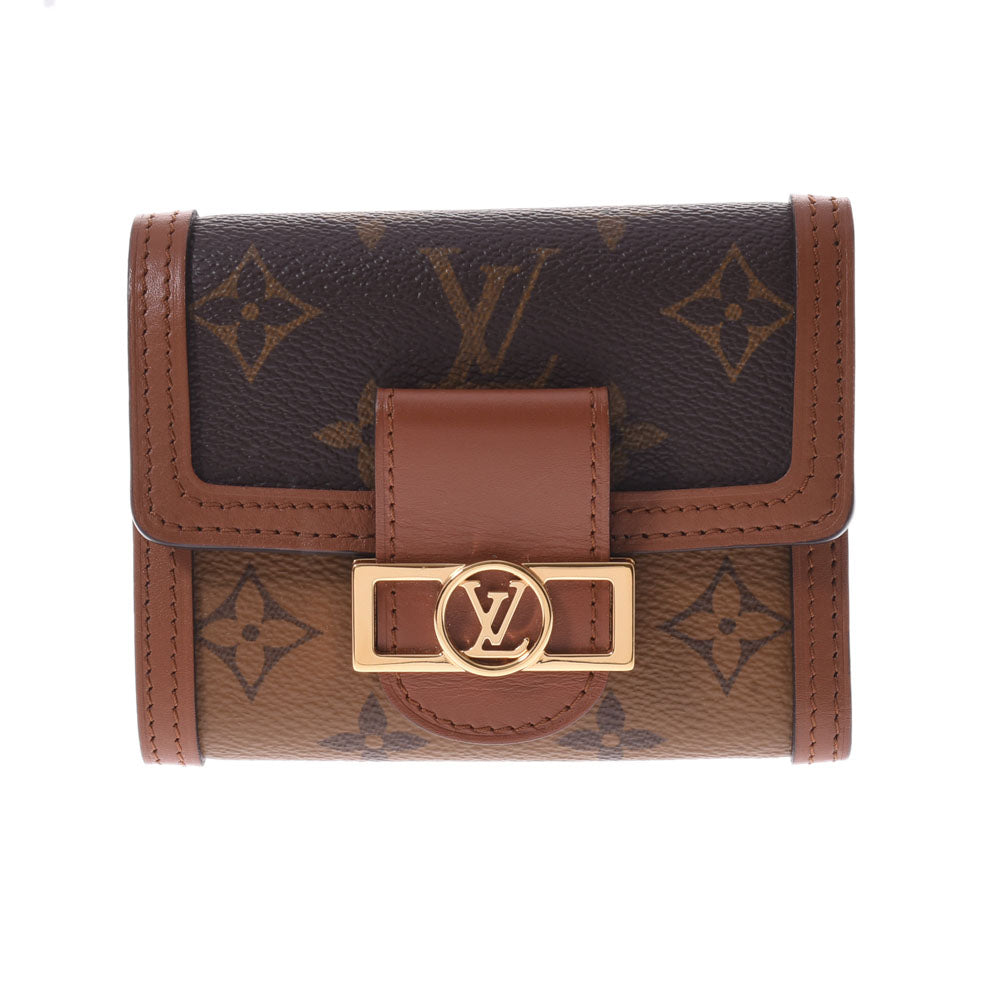 Louis Vuitton, Bags, Louis Vuitton Trifold Wallet Monogram Giant Reverse  Portefeuille Zoe Ladies M87