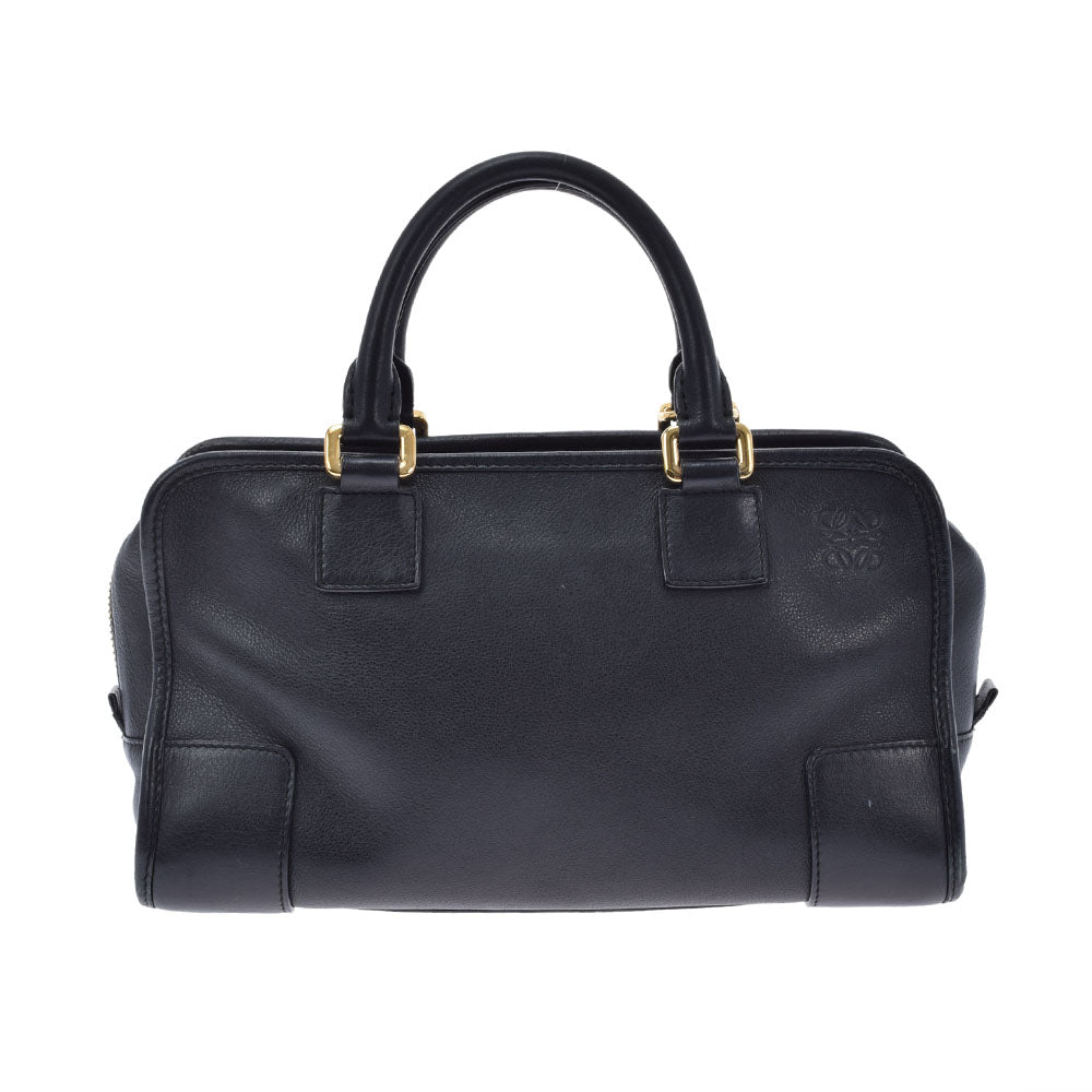 LOEWE ロエベ アマソナ28 2WAYバッグ 黒 ゴールド金具 