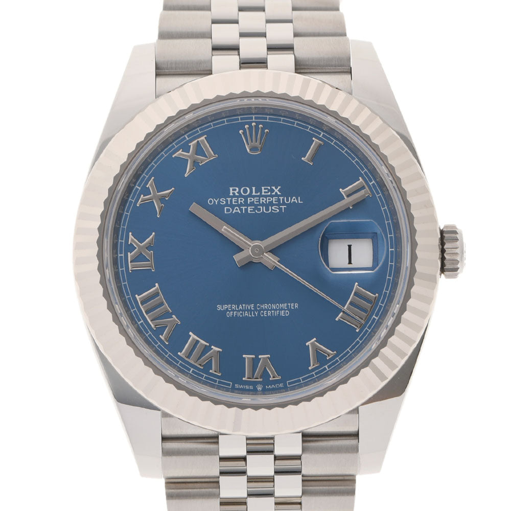 デイトジャスト41 ジュビリーブレス Rolex デイトジャスト 41、オイスタースチール＆ホワイトゴールド