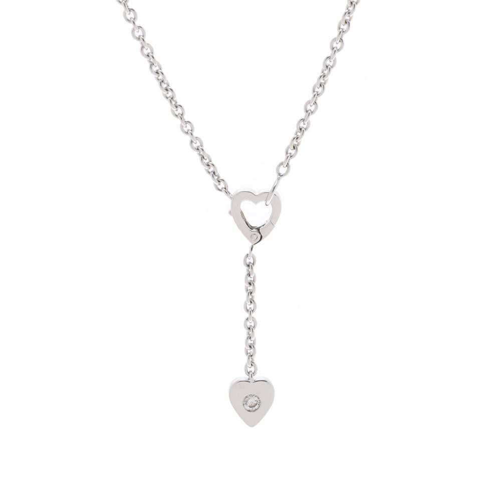 カルティエモナムール シルバー レディース ネックレス CARTIER 中古