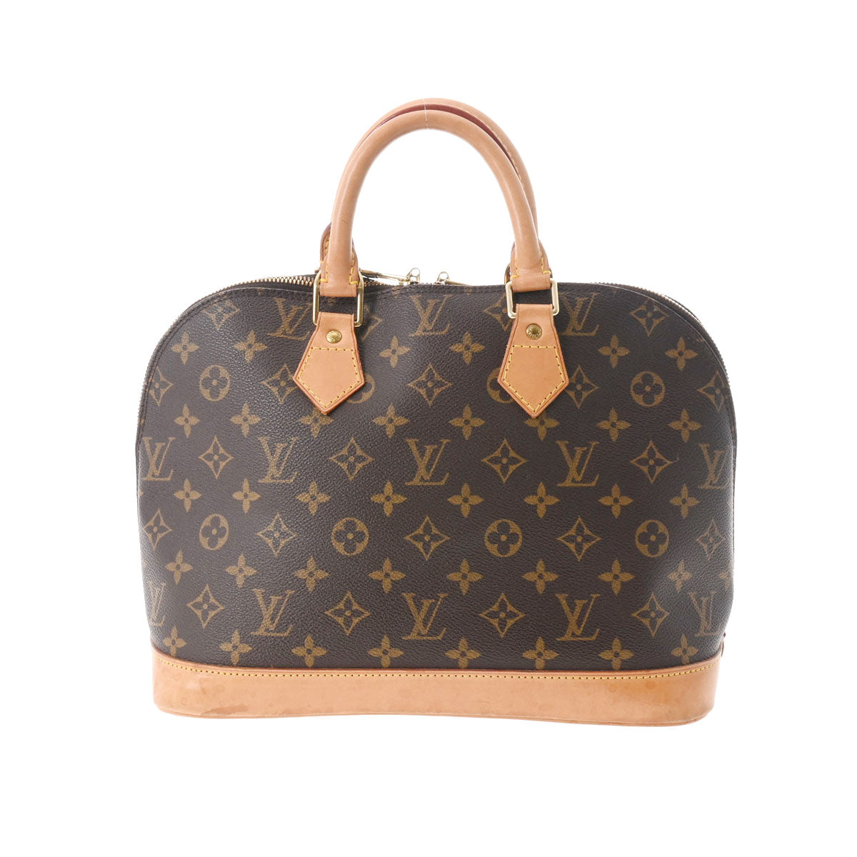 LOUIS VUITTON ルイヴィトン モノグラム アルマ PM 旧型 ブラウン N53151 レディース モノグラムキャンバス ハンドバッグ  Bランク 中古 - 大量購入卸売り